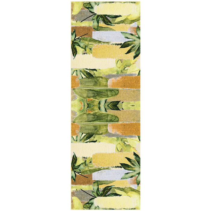 Airgugu Earth Garden Pastoral Chartreuse Rug