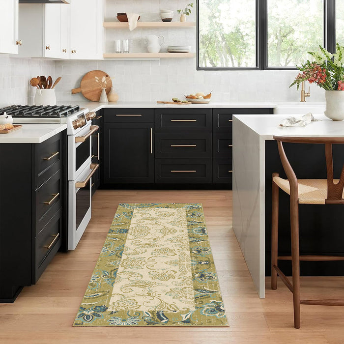 Airgugu Earth Garden Art Oil Floral Rug