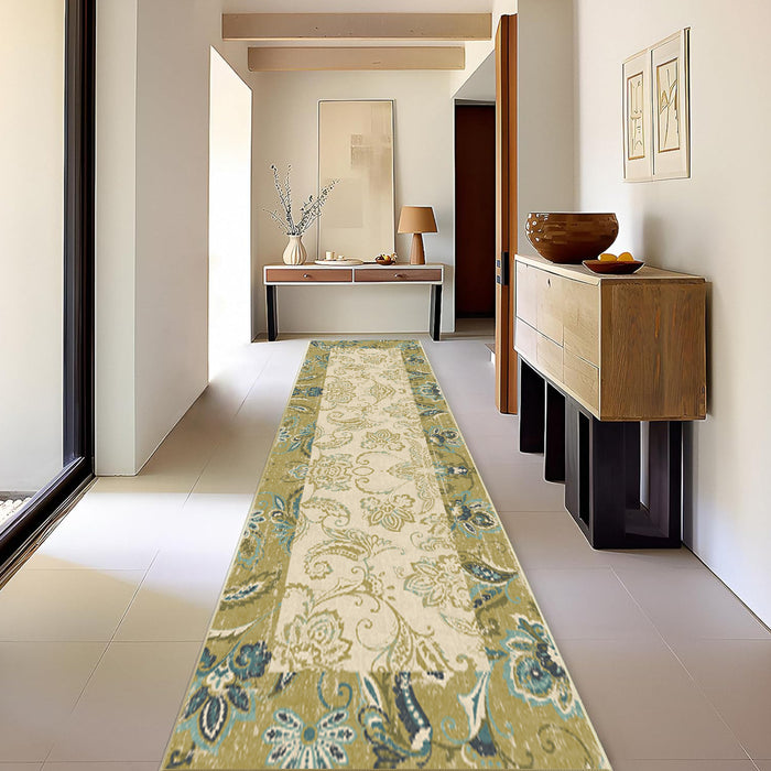 Airgugu Earth Garden Art Oil Floral Rug