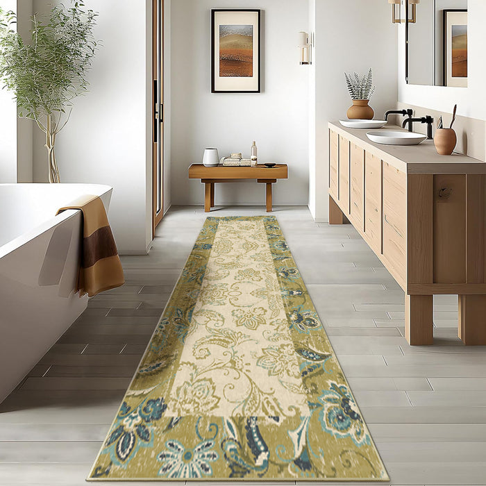 Airgugu Earth Garden Art Oil Floral Rug