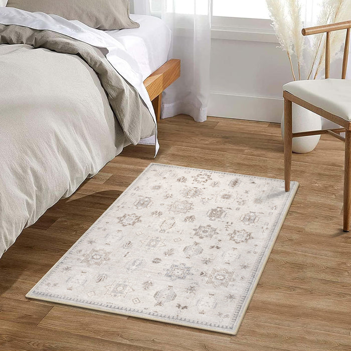 Airgugu  Heritage Classique Shell White Hazy Heraldry Rug