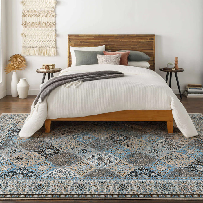Airgugu Heritage Classique Gray Vintage Floral Rug