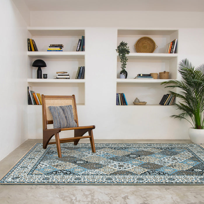 Airgugu Heritage Classique Gray Vintage Floral Rug