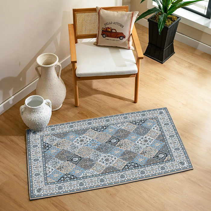 Airgugu Heritage Classique Gray Vintage Floral Rug
