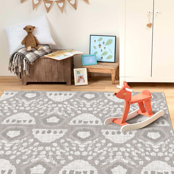Airgugu KidSpace Delight Gray Path Rug