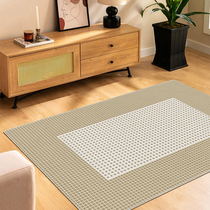 Airgugu Modern Minimalist black & white  Rug