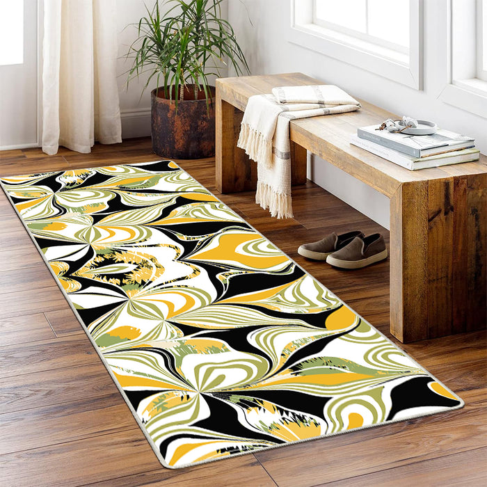 Airgugu Earth Garden Abstract Oil Painting Art Rug