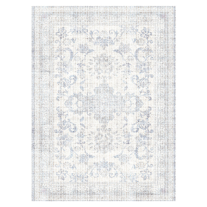 Airgugu Heritage Classique White Ocean Rider Print Rug