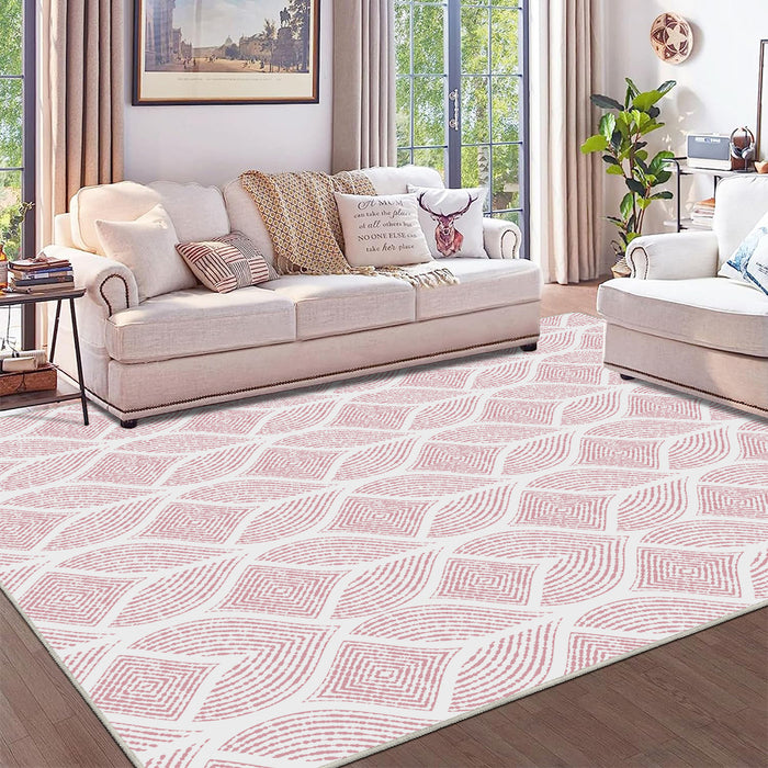 Airgugu Modern Minimalist Elegant Leaves Rug