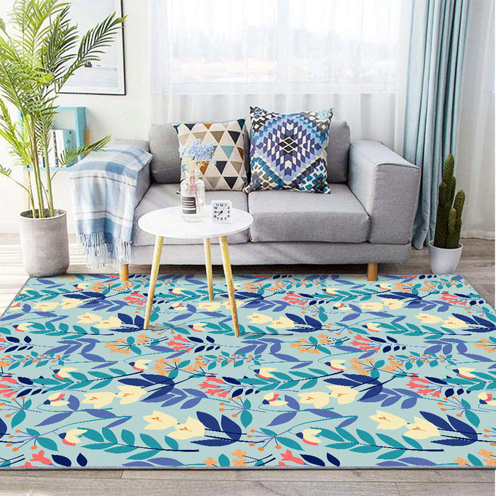 Airgugu Earth Garden Blue Boughs Melody Rug