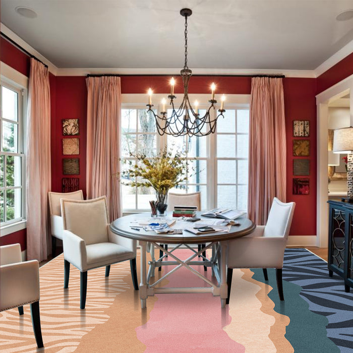 Airgugu Modern Minimalist Petal Dream Flow Rug