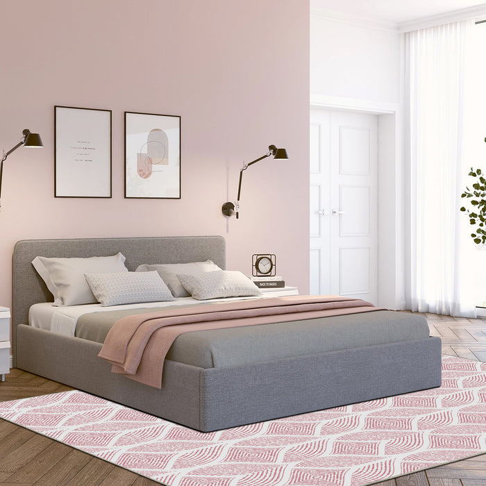 Airgugu Modern Minimalist Elegant Leaves Rug