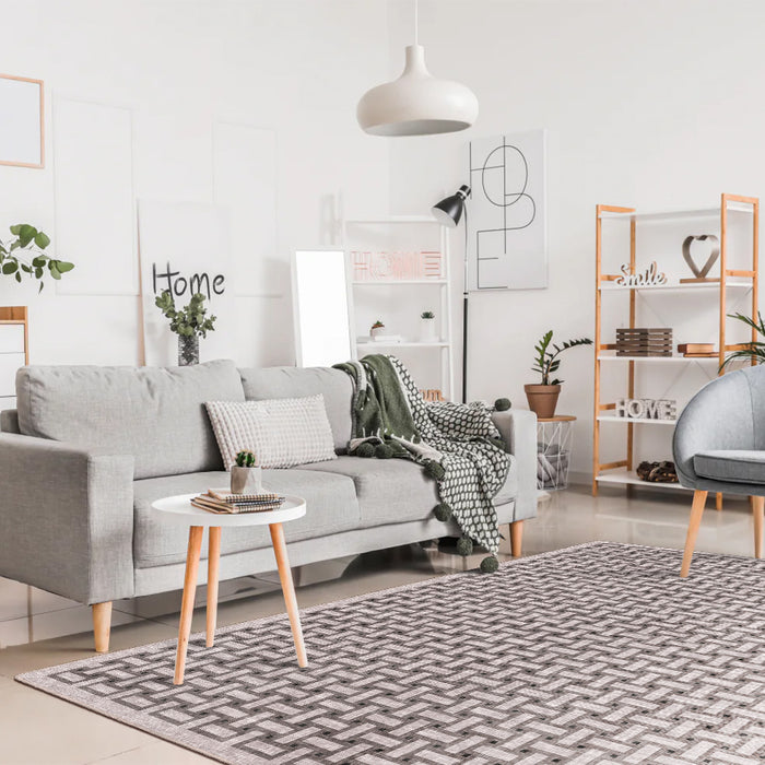 Airgugu Modern Minimalist Interwoven Rug
