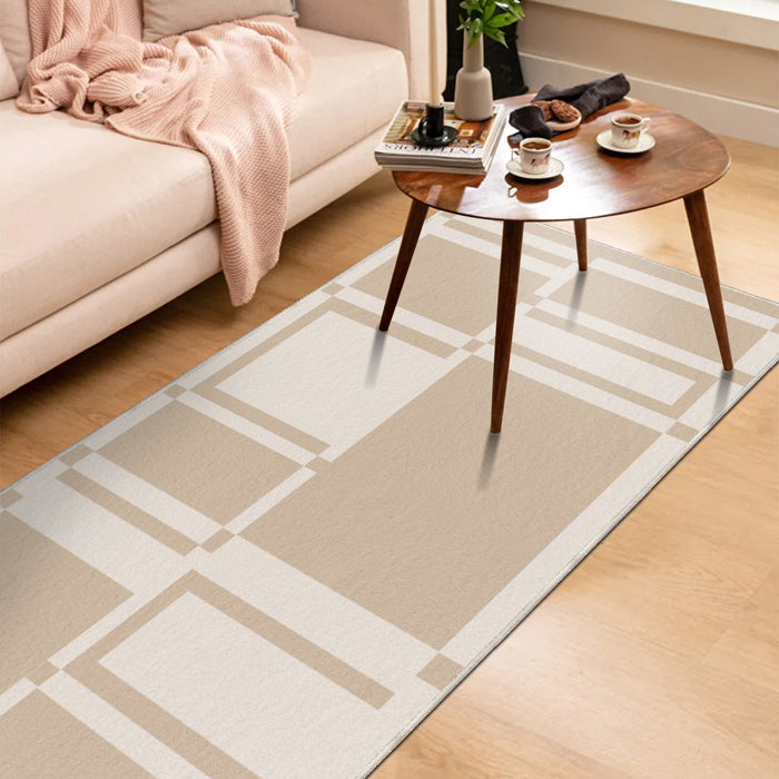 Airgugu Modern Minimalist check pattern Rug