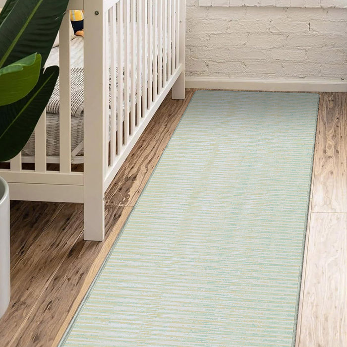 Airgugu Earth Garden Sunburst Ripple Yellow Dynamics Rug