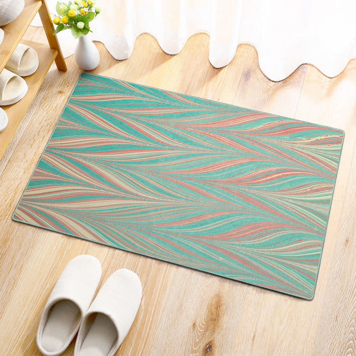 Airgugu Earth Garden Blush Stems Meadow Rug