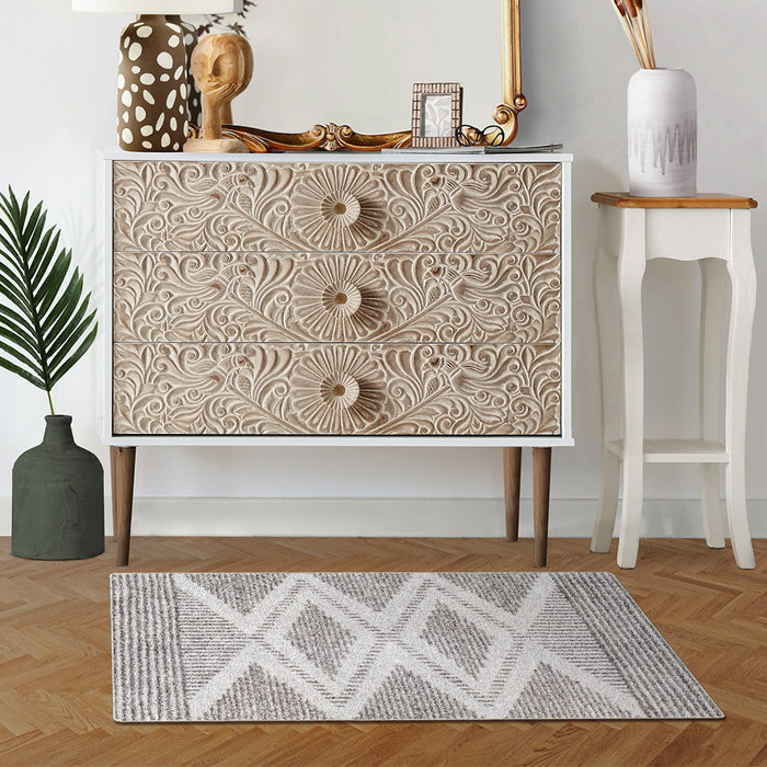 Airgugu Modern Minimalist Sloane Grey Rug