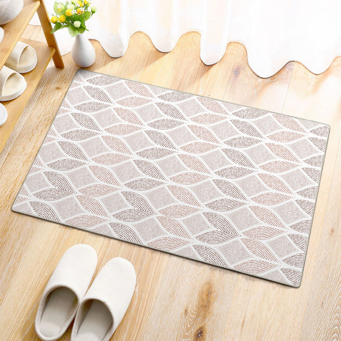 Airgugu Modern Minimalist Elegant Leaves Rug
