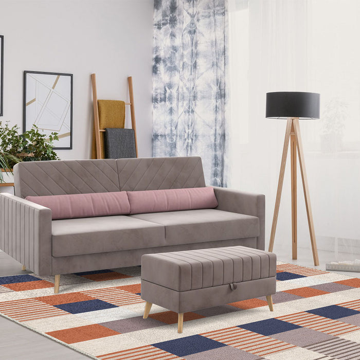 Airgugu Modern Minimalist Striped Plaid Rug