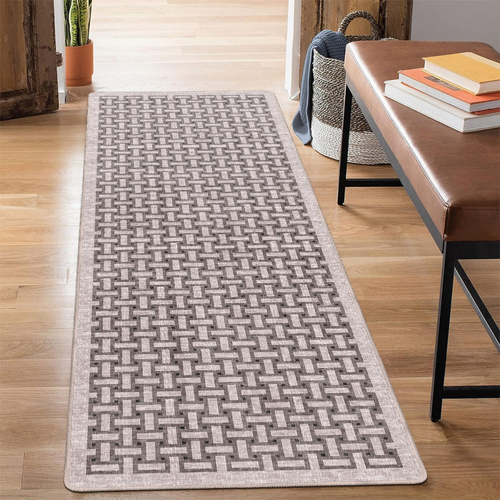 Airgugu Modern Minimalist Interwoven Rug