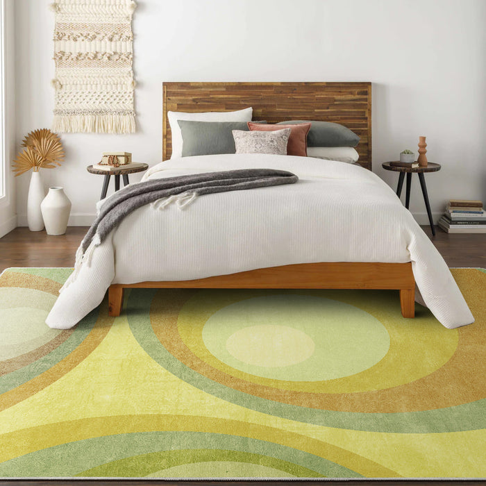 Airgugu Earth Garden Galactic Sunshine Meadow Rug