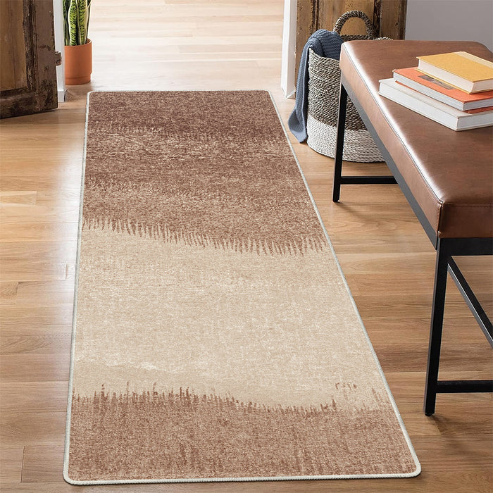 Airgugu Modern Minimalist Gradient Peaks Rug