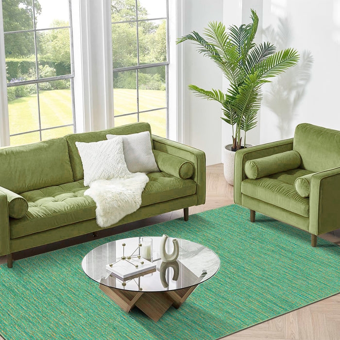 Airgugu Earth Garden Floating Seaweed Green Foliage Rug