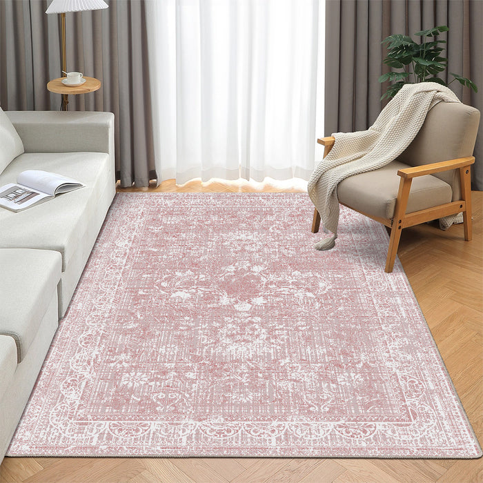 Airgugu Heritage Classique Pink and White Flower Rug