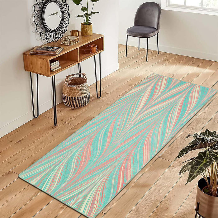 Airgugu Earth Garden Blush Stems Meadow Rug