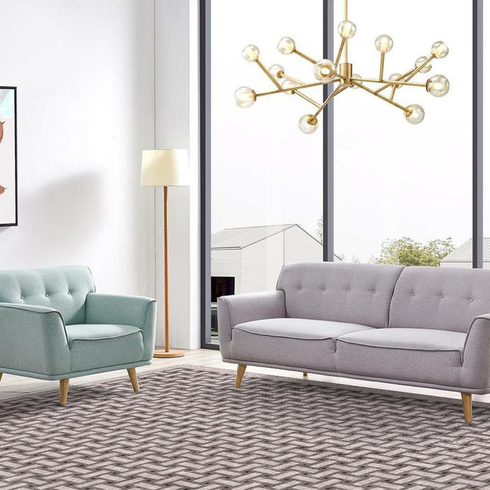 Airgugu Modern Minimalist Interwoven Rug