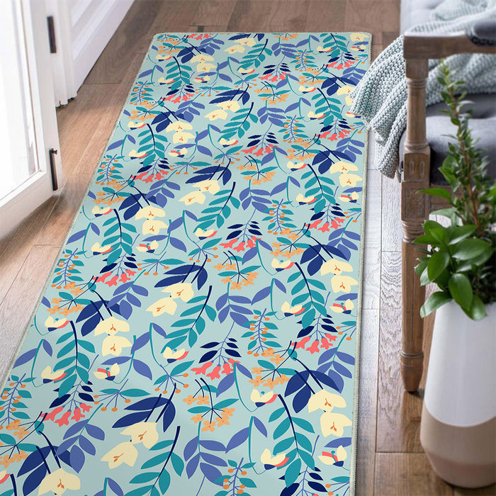 Airgugu Earth Garden Blue Boughs Melody Rug