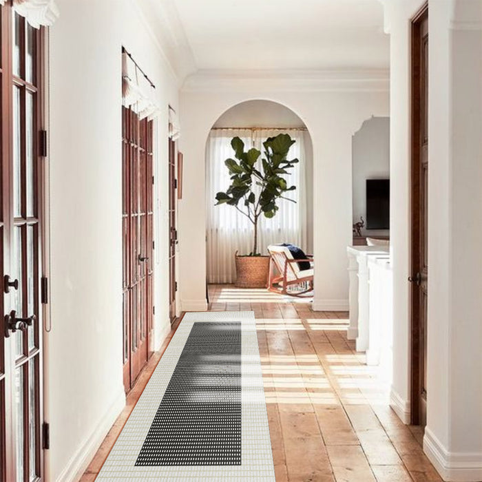 Airgugu Modern Minimalist black & white  Rug