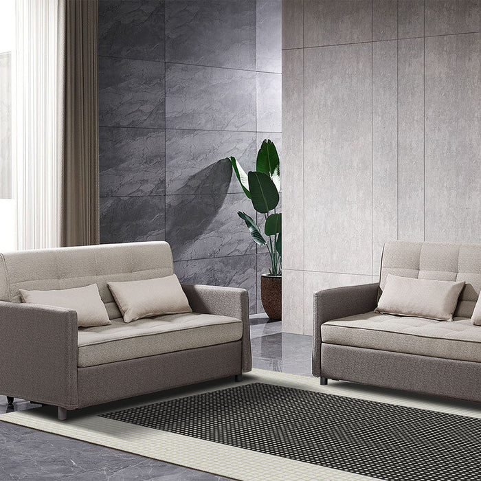 Airgugu Modern Minimalist black & white  Rug