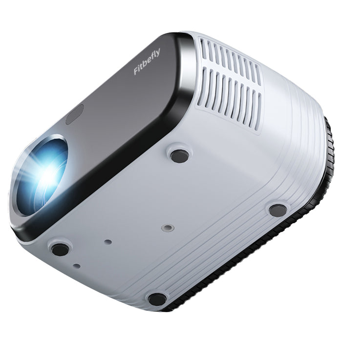 Fitbefly Video Projectors Mini Projector With Wifi And Bluetooth