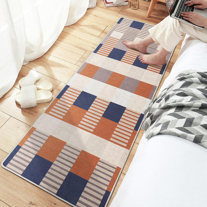 Airgugu Modern Minimalist Striped Plaid Rug