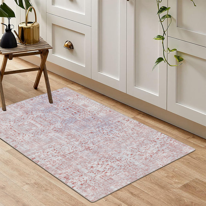 Airgugu Modern Minimalist Mysterious Red Dotted Rug