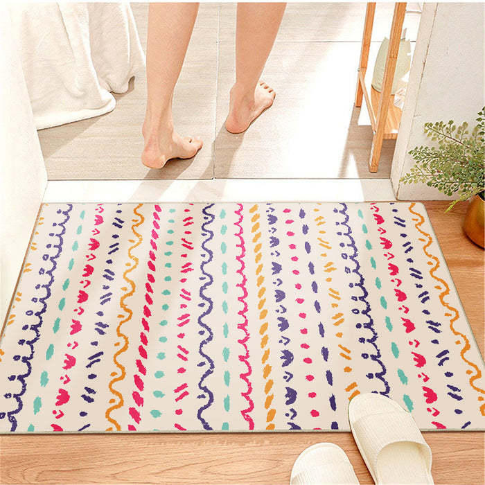 Airgugu KidSpace Delight Multicolored Graffiti Rug