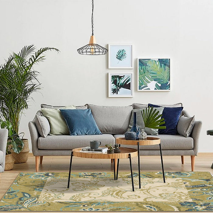 Airgugu Earth Garden Art Oil Floral Rug