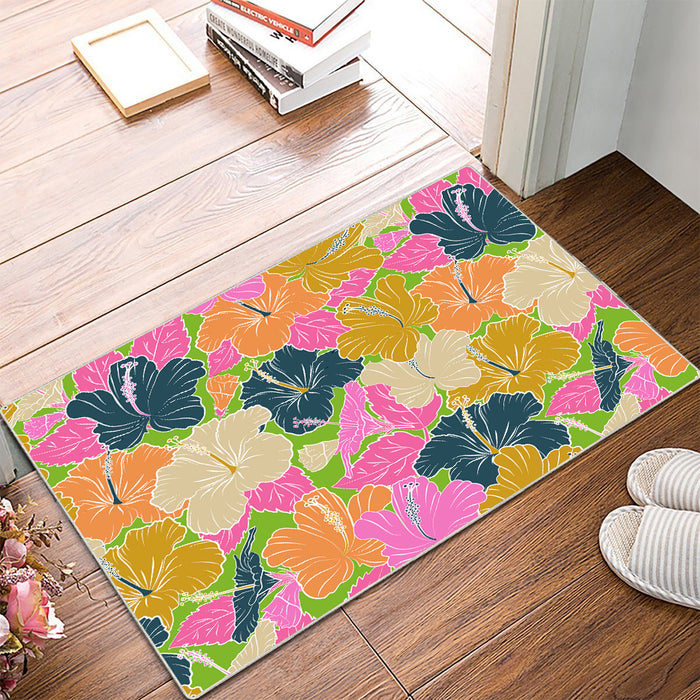 Airgugu Earth Garden Serenity in Colorful Flower Bloom Rug