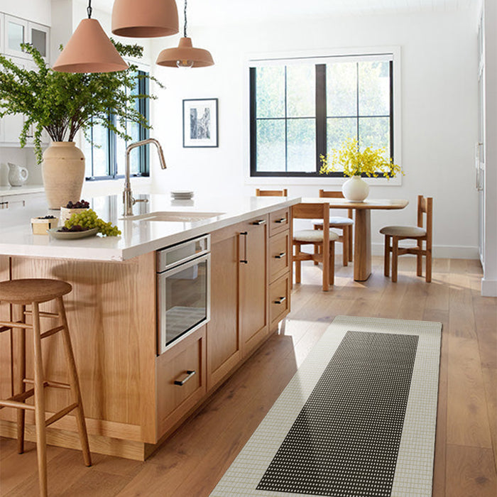 Airgugu Modern Minimalist black & white  Rug