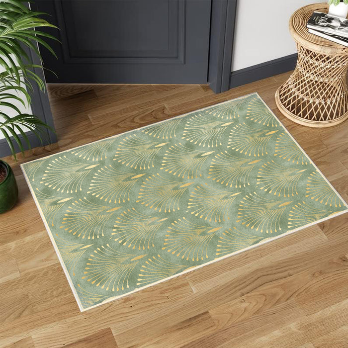 Airgugu Earth Garden Blooming Golden Pistil Rug
