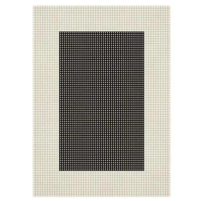 Airgugu Modern Minimalist black & white  Rug