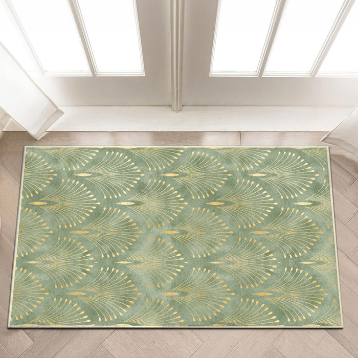 Airgugu Earth Garden Blooming Golden Pistil Rug