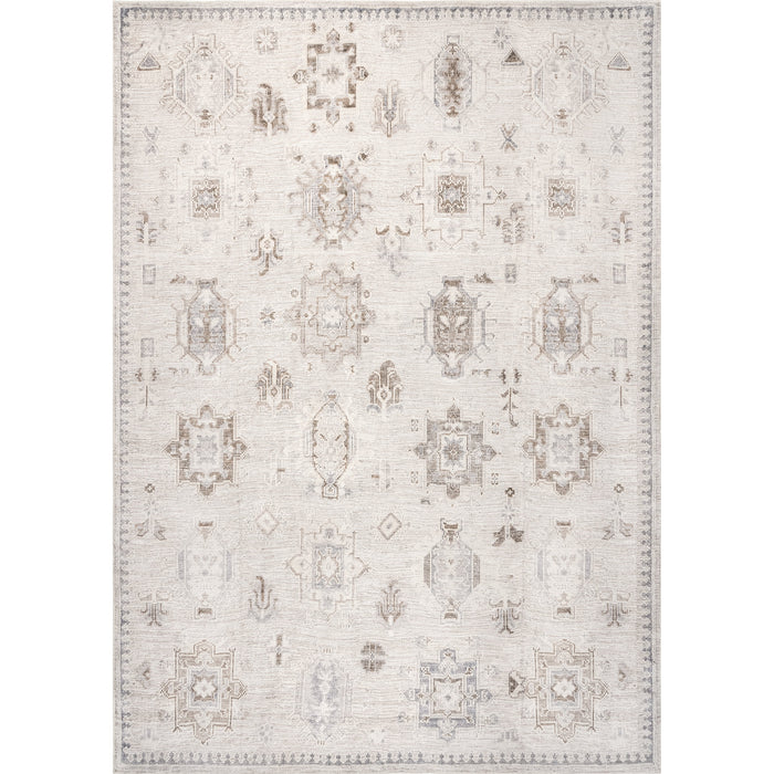 Airgugu  Heritage Classique Shell White Hazy Heraldry Rug
