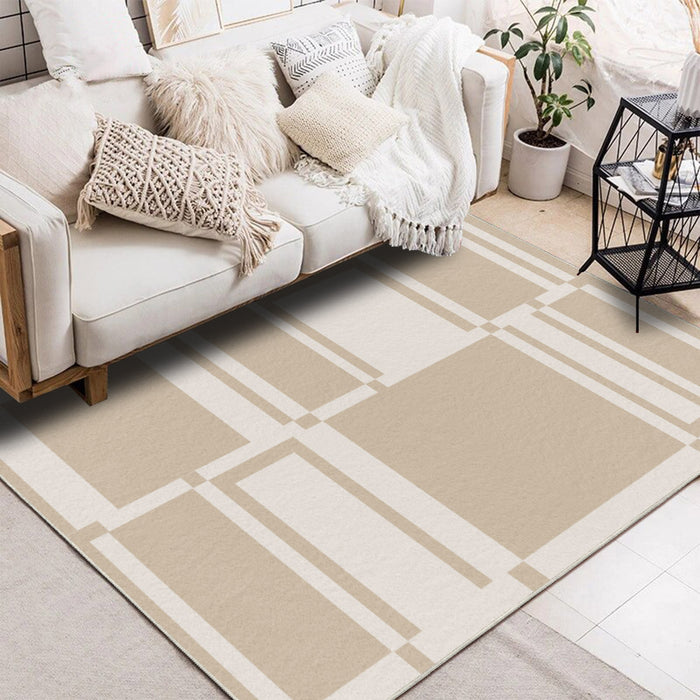 Airgugu Modern Minimalist check pattern Rug