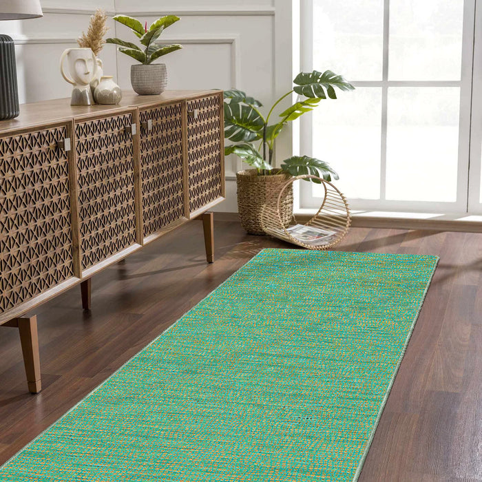 Airgugu Earth Garden Floating Seaweed Green Foliage Rug