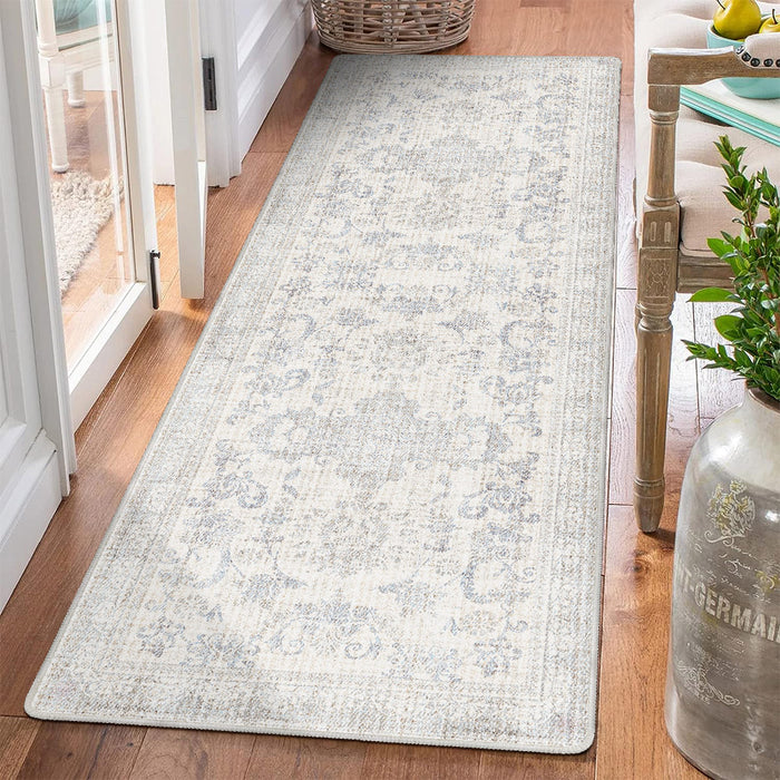 Airgugu Heritage Classique White Ocean Rider Print Rug