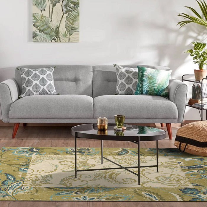 Airgugu Earth Garden Art Oil Floral Rug