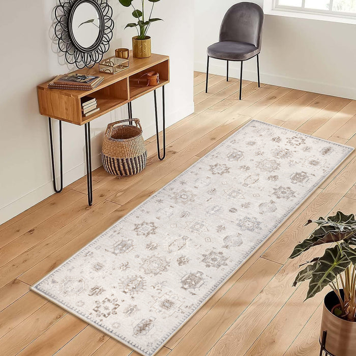 Airgugu  Heritage Classique Shell White Hazy Heraldry Rug