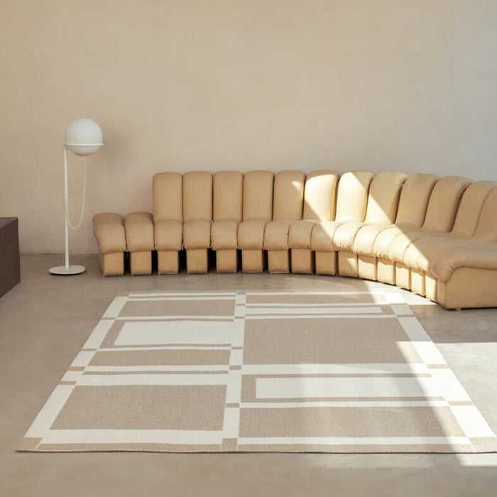 Airgugu Modern Minimalist check pattern Rug
